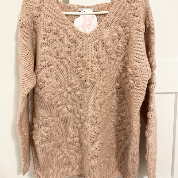 Sweaters - Light Pink Knitted Sweater NWT